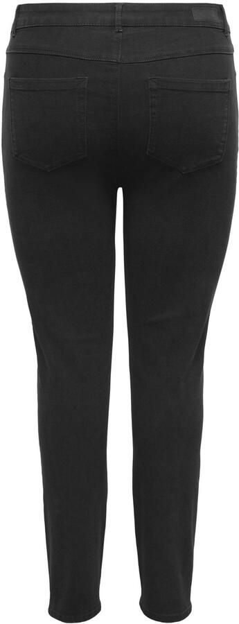 ONLY CARMAKOMA Carsnow Hw Stretch Skinny Pim656 Noos jeans Plus Size zwart - Foto 2