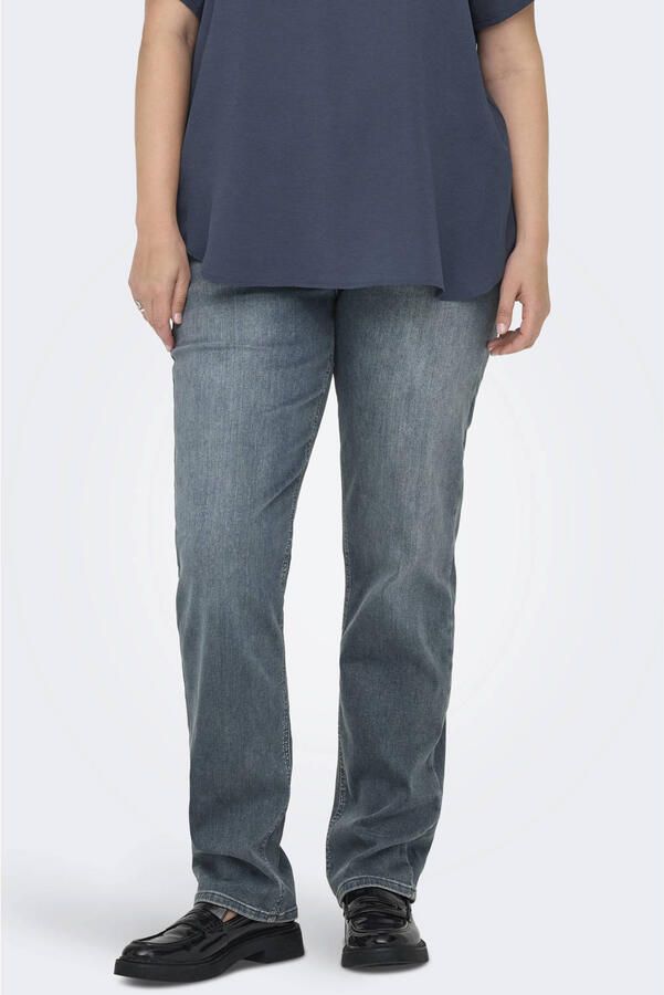 ONLY CARMAKOMA Carwilly Hw Straight Dnm Rea2602 Noos jeans Plus Size grijsblauw