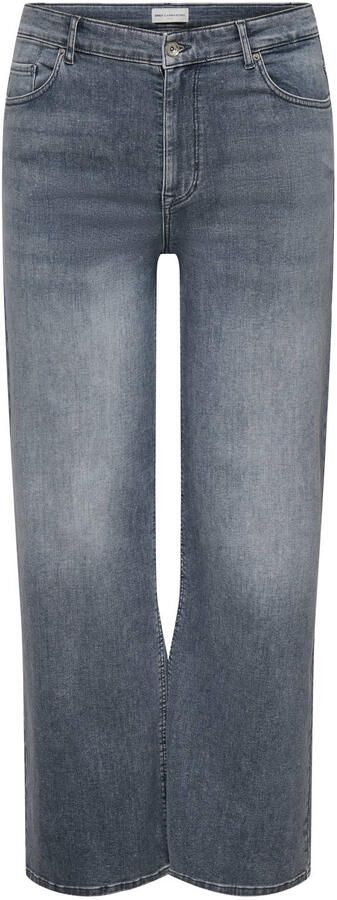 ONLY CARMAKOMA Carwilly Wide Hw Rea2602 Dnm Noos jeans Plus Size grijs