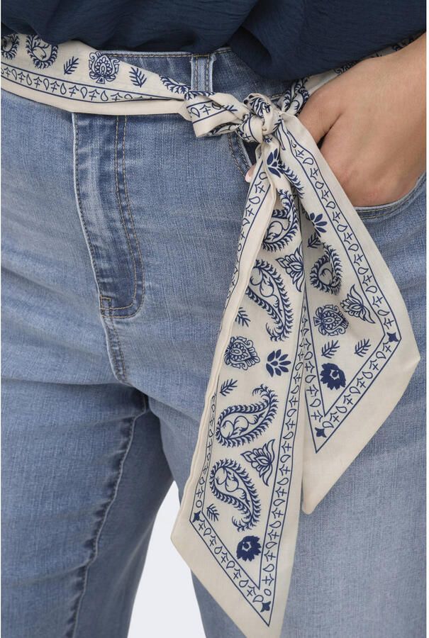ONLY CARMAKOMA Carwilly Wide Leg Hw Scarf Dnm high waist wide leg jeans medium blue denim - Foto 3