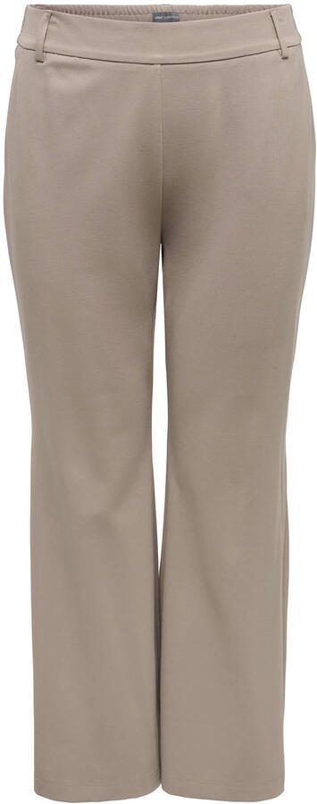 ONLY CARMAKOMA casual broek Plus Size beige