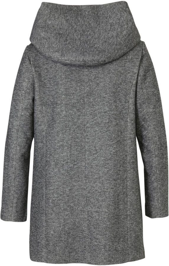 ONLY CARMAKOMA Lang jack CARSEDONA LIGHT COAT OTW met een capuchon - Foto 3