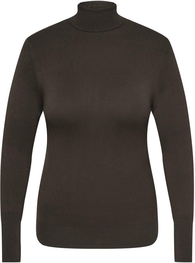 ONLY CARMAKOMA coltrui Plus Size donkerbruin