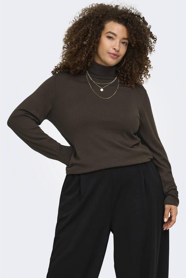 ONLY CARMAKOMA coltrui Plus Size donkerbruin