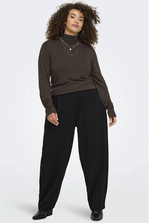 ONLY CARMAKOMA coltrui Plus Size donkerbruin - Foto 3