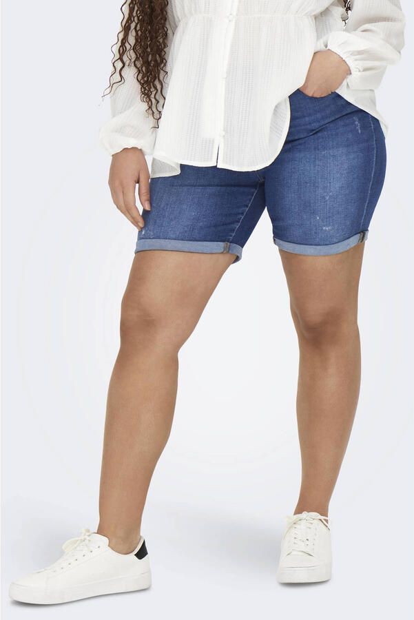 ONLY CARMAKOMA denim skinny regular waist short