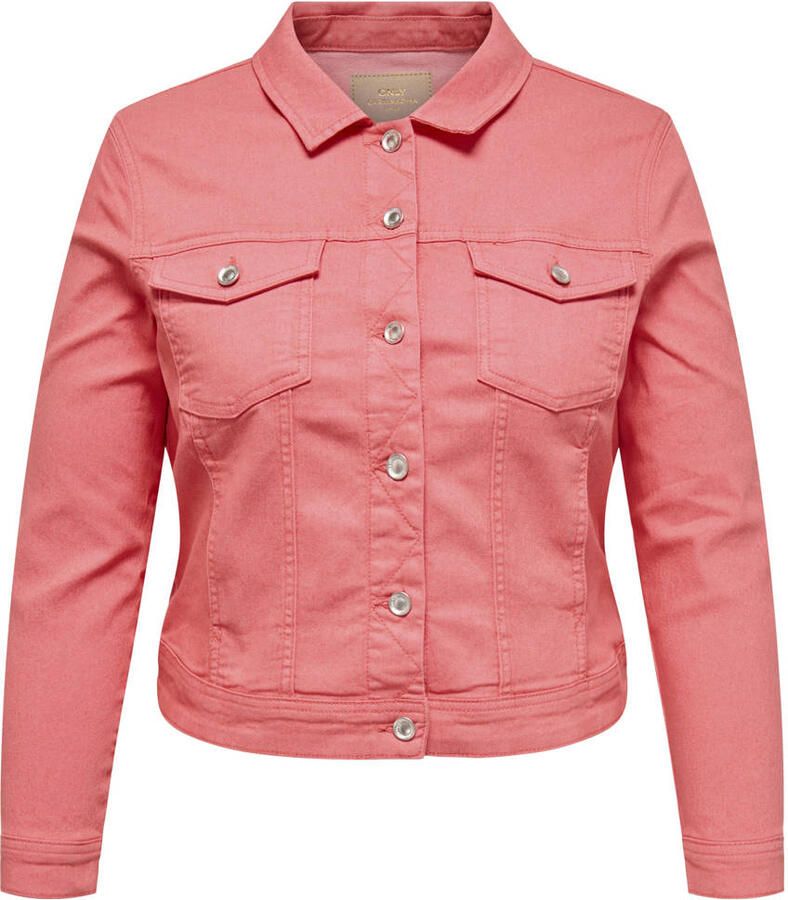 ONLY CARMAKOMA Jeansjack CARWESPA COLOUR DENIM JACKET DNM - Foto 2