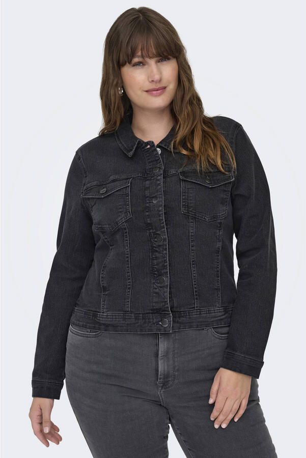 ONLY CARMAKOMA Jeansjack CARWESPA LS DGD JACKET DNM - Foto 2