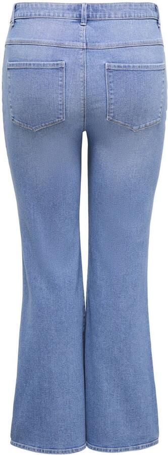 ONLY CARMAKOMA flared jeans light blue denim