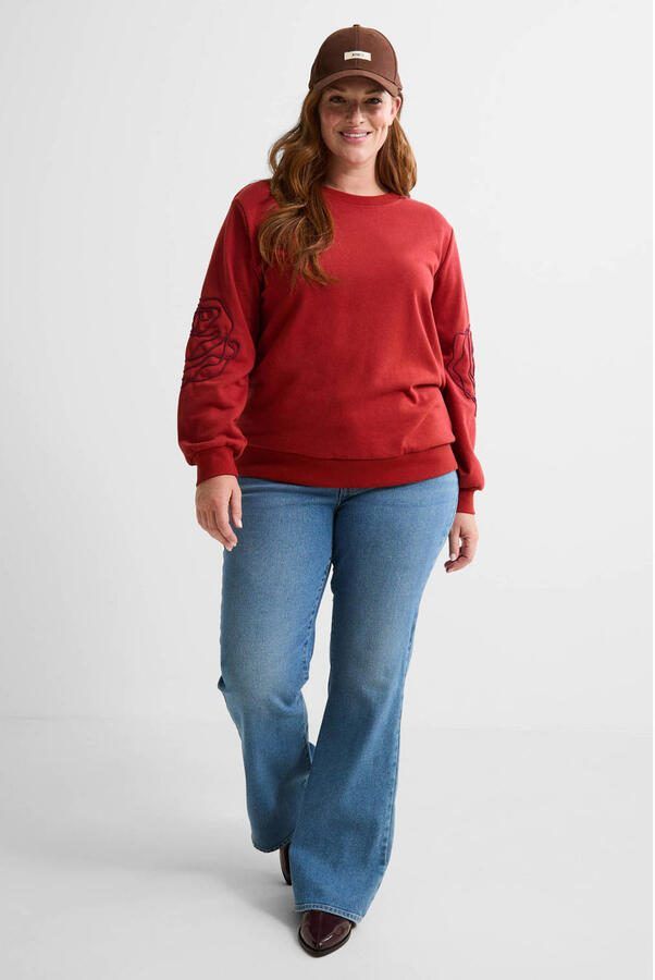 ONLY CARMAKOMA flared jeans light blue denim - Foto 3