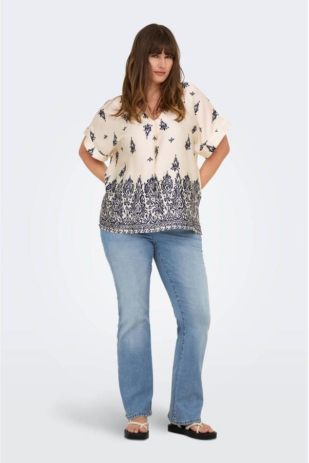 ONLY CARMAKOMA Bootcut jeans CARSALLY HW SK FLARED DNM BJ759