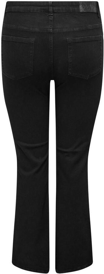 ONLY CARMAKOMA High-waist jeans CARWILLY HW FLARED PIM2343 DNM