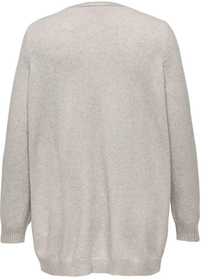 ONLY CARMAKOMA Vest CARESLY L S OPEN CARDIGAN NOOS KNT - Foto 2