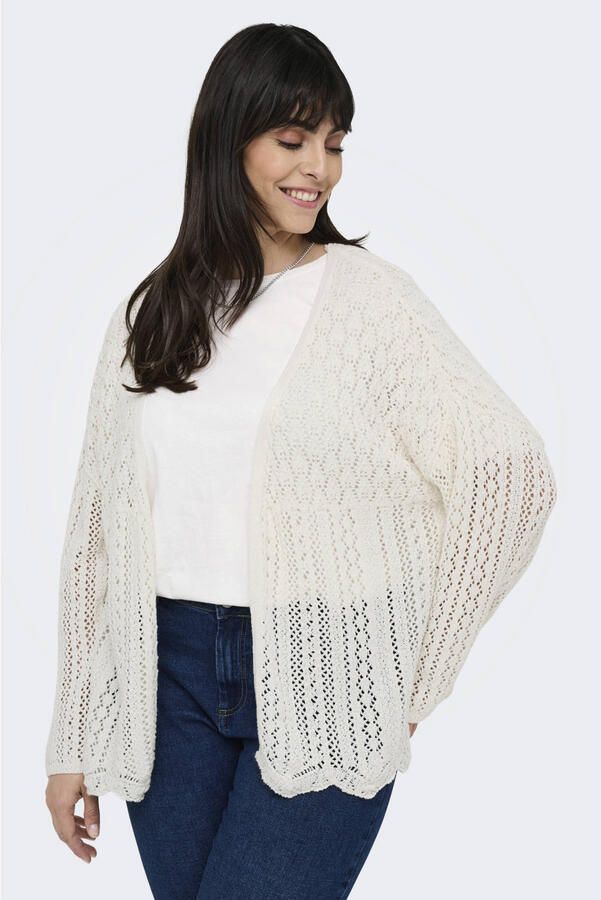 ONLY CARMAKOMA Vest CARNOLA 7 8 LIFE OPEN CARDIGAN KNT NOOS - Foto 2