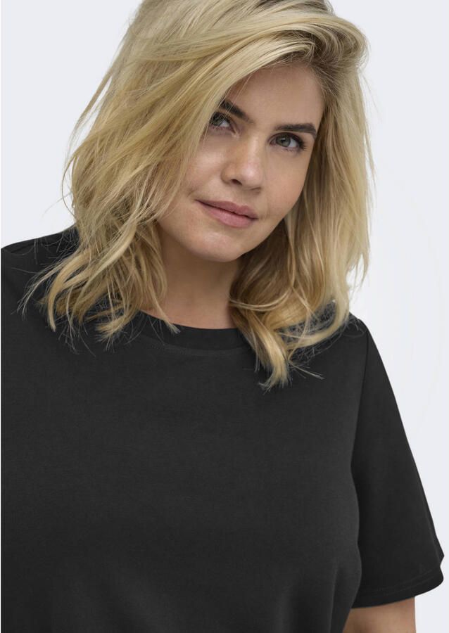 ONLY CARMAKOMA gebreide top Plus Size zwart - Foto 2