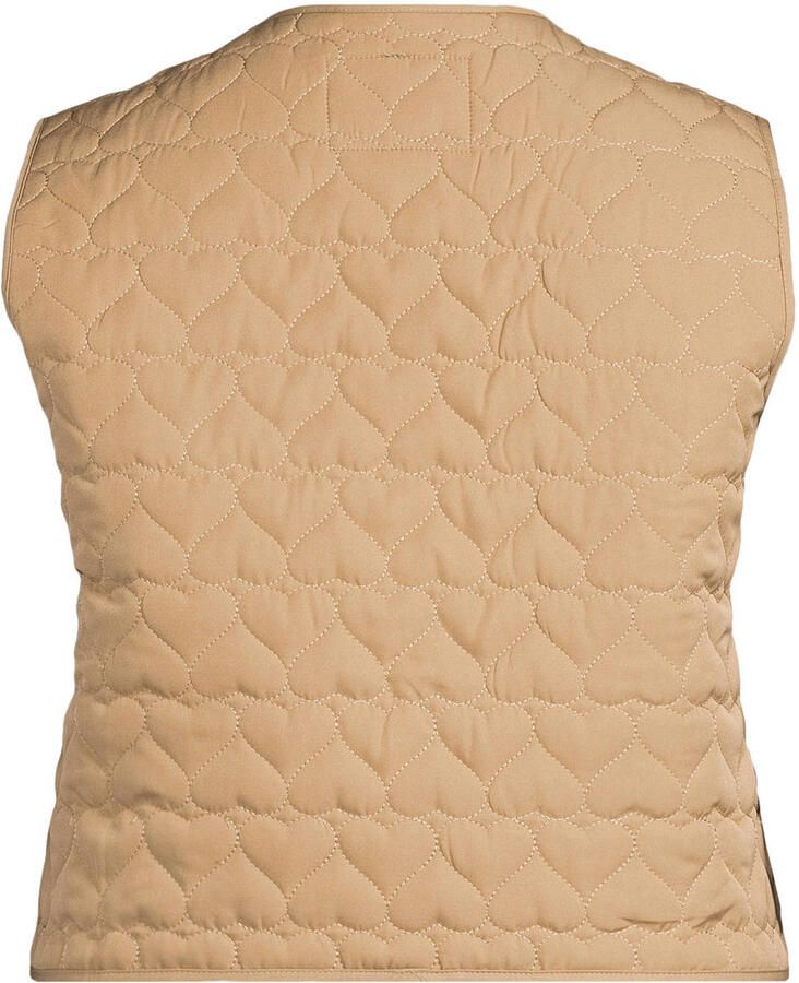 ONLY CARMAKOMA gilet beige quilted - Foto 2