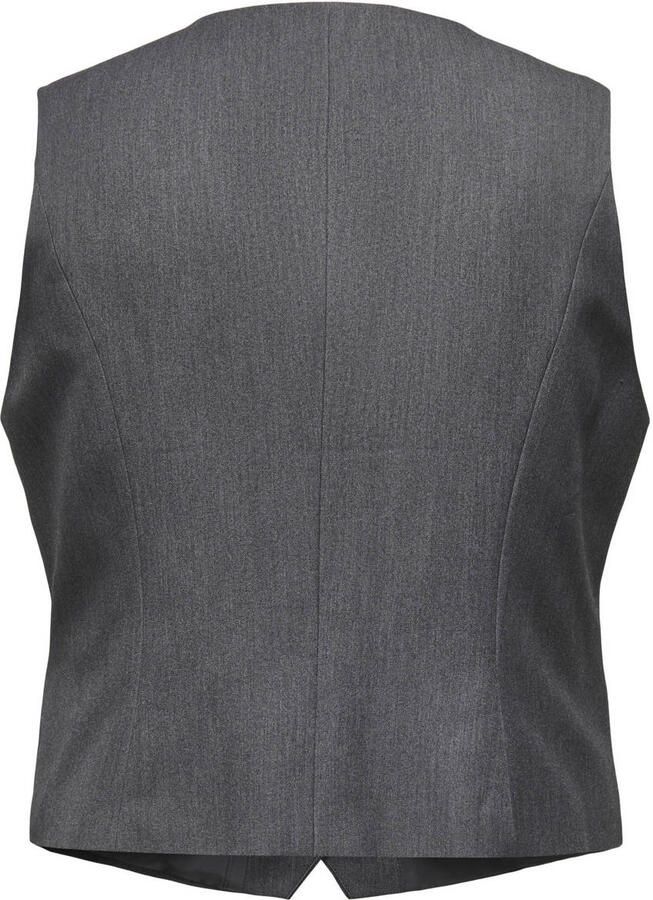 ONLY CARMAKOMA gilet grijs - Foto 2