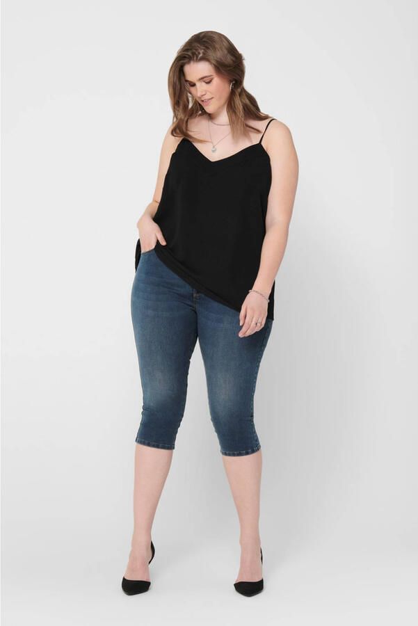 ONLY CARMAKOMA PLUS SIZE skinny fit capri-jeans met stretch model 'Augusta' - Foto 2