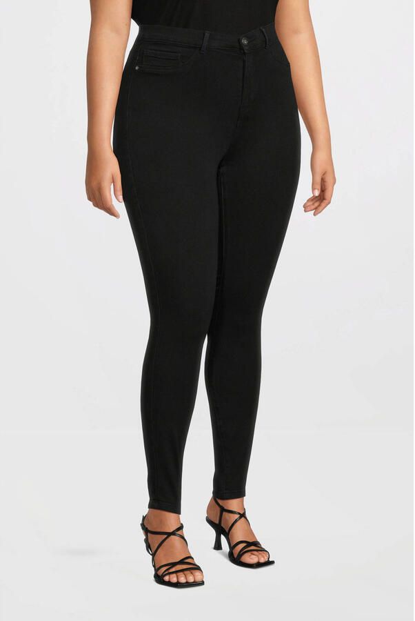 ONLY CARMAKOMA High-waist jeans CARSTORM PUSH UP HW SK JEANS met push-up effect - Foto 3