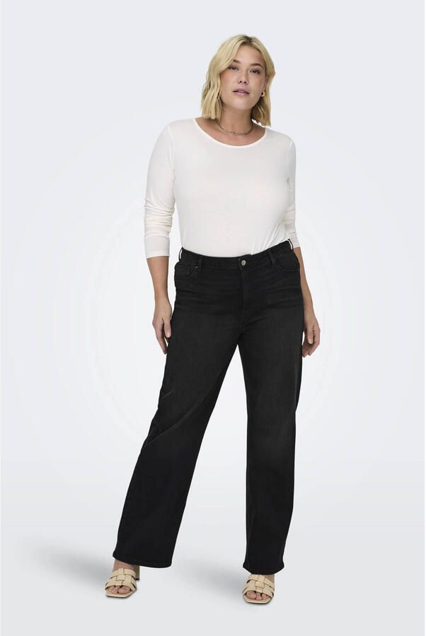 ONLY CARMAKOMA High-waist jeans CARWILLY HW WIDE JEANS CRO1099 NOOS - Foto 3
