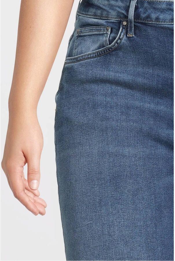 ONLY CARMAKOMA high waist wide leg jeans CARRADISON medium blue denim