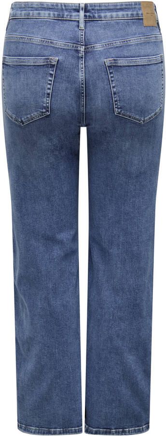 ONLY CARMAKOMA high waist wide leg jeans CARRADISON medium blue denim - Foto 4