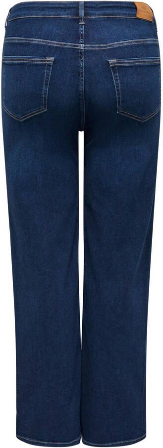 ONLY CARMAKOMA high waist wide leg jeans CARWILLY dark blue denim - Foto 2