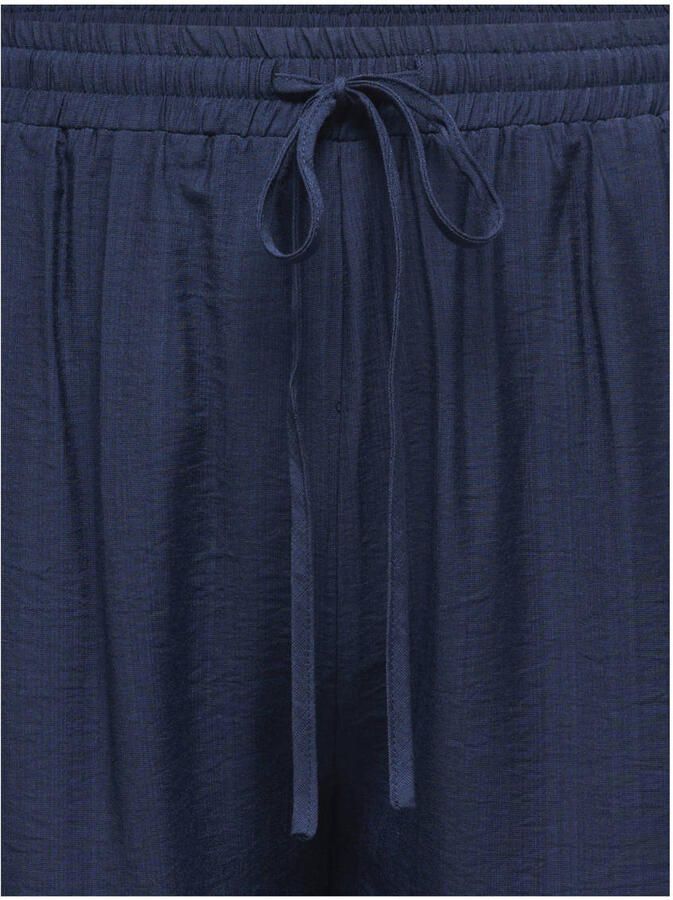 ONLY CARMAKOMA high waist casual broek donkerblauw - Foto 2