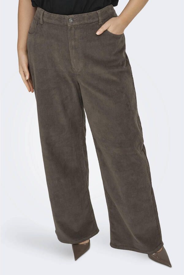 ONLY CARMAKOMA Cordbroek CARHOPE GLOBAL EX HW WIDE CORD PNT NOOS