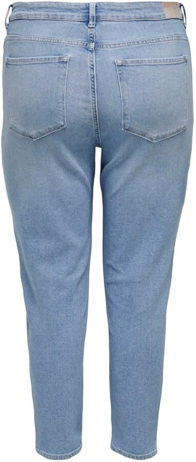 ONLY CARMAKOMA High-waist jeans CAREMILY STRETCH HW STR ANK DNM CRO1 NOOS - Foto 3