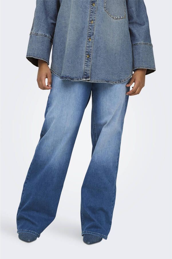 ONLY CARMAKOMA High-waist jeans CARWILLY HW WIDE DNM REA12187 NOOS