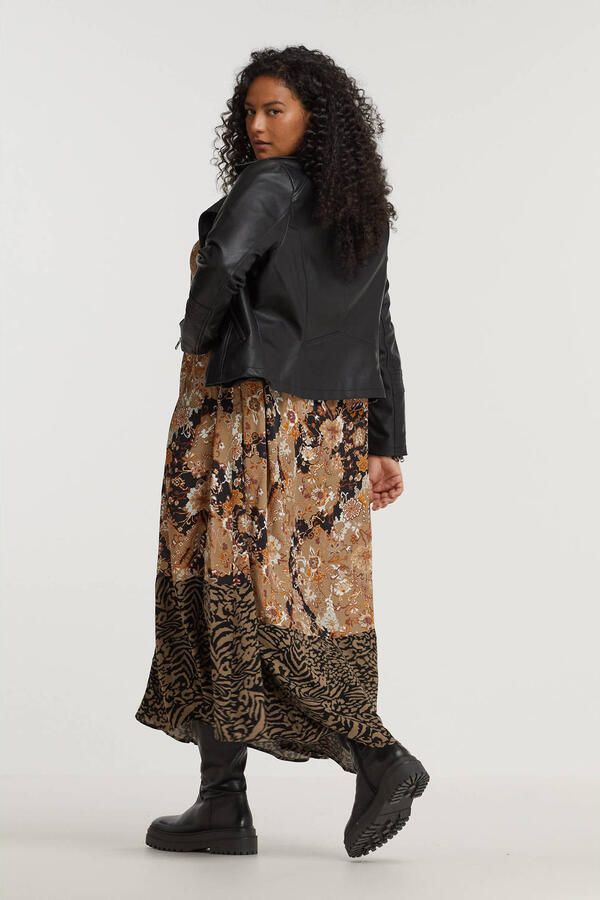 ONLY CARMAKOMA Imitatieleren jack CAREMMY FAUX LEATHER BIKER - Foto 3