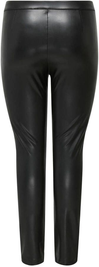 ONLY CARMAKOMA Imitatieleren broek CARJESSIE FAUX LEATHER LEGGING OTW NOOS