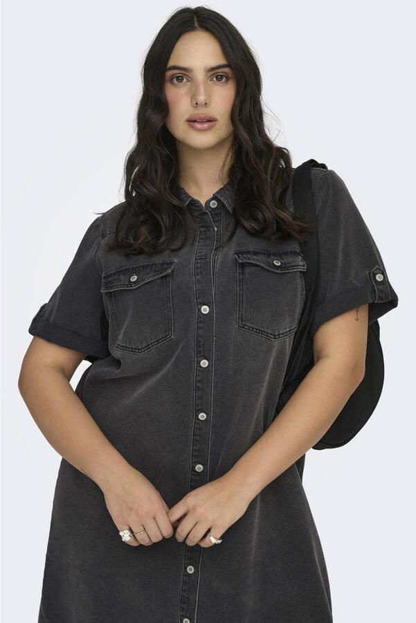 ONLY CARMAKOMA jurk gebreid