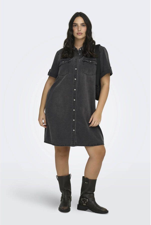 ONLY CARMAKOMA jurk gebreid - Foto 3