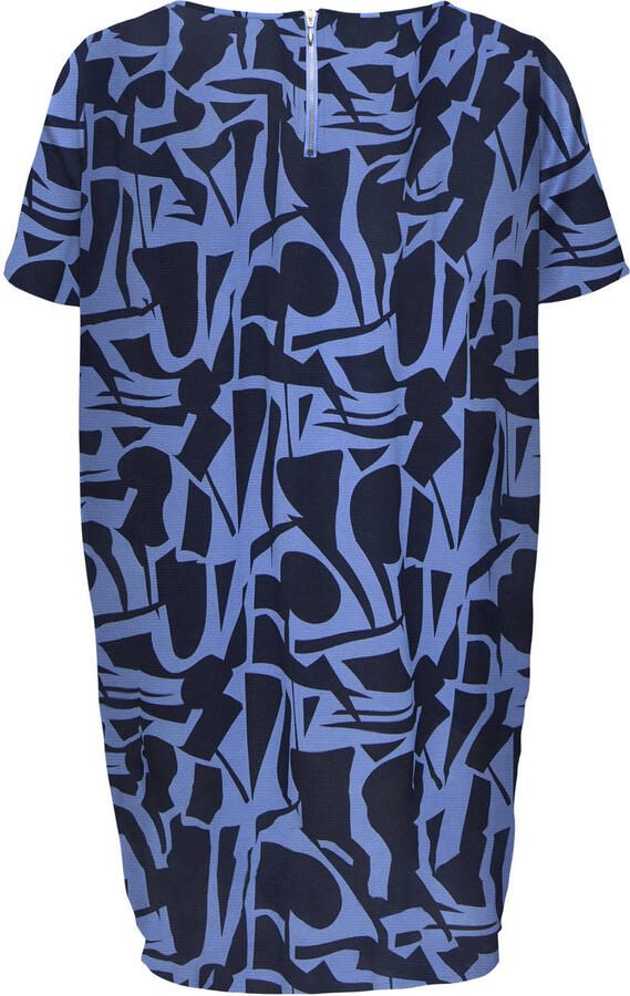 ONLY CARMAKOMA korte jurk blauw