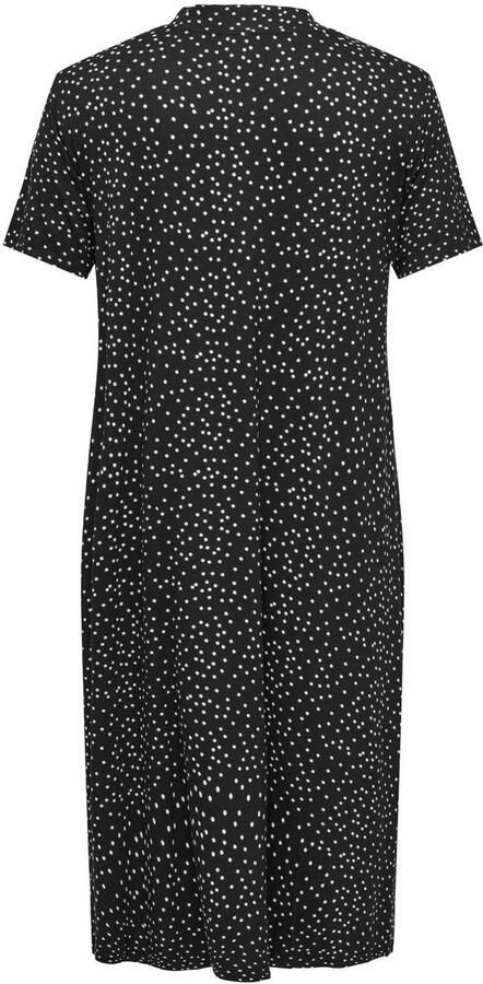 ONLY CARMAKOMA Shirtjurk CARFYRLA LIFE S S V-NCK BLK AOP DRE NOOS - Foto 2