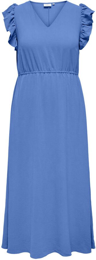 ONLY CARMAKOMA maxi jurk blauw - Foto 2