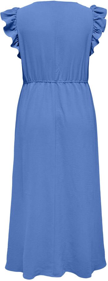 ONLY CARMAKOMA maxi jurk blauw