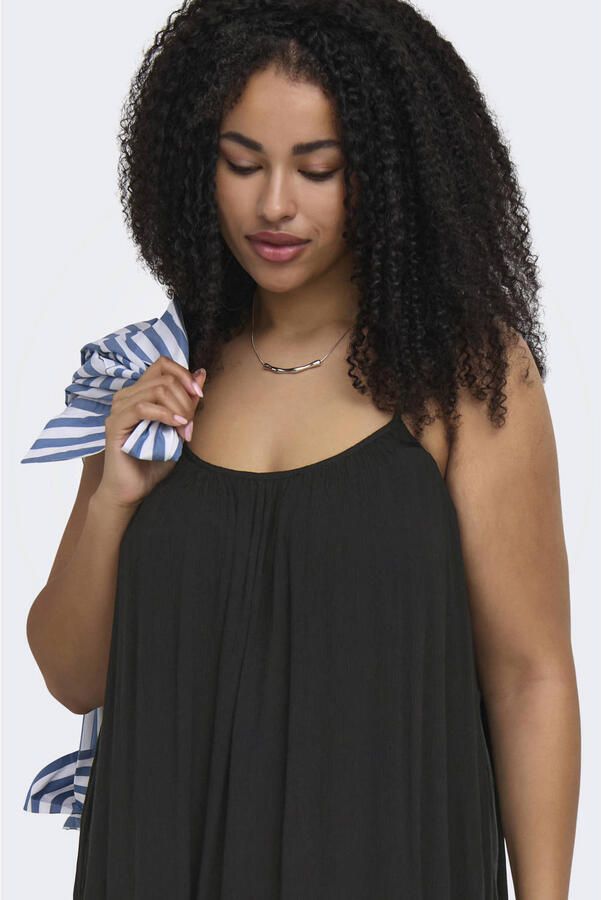ONLY CARMAKOMA maxi jurk Plus Size zwart