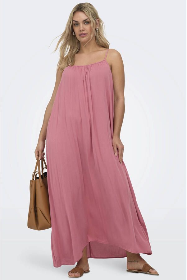 ONLY CARMAKOMA maxi zomerjurk Plus Size roze - Foto 2