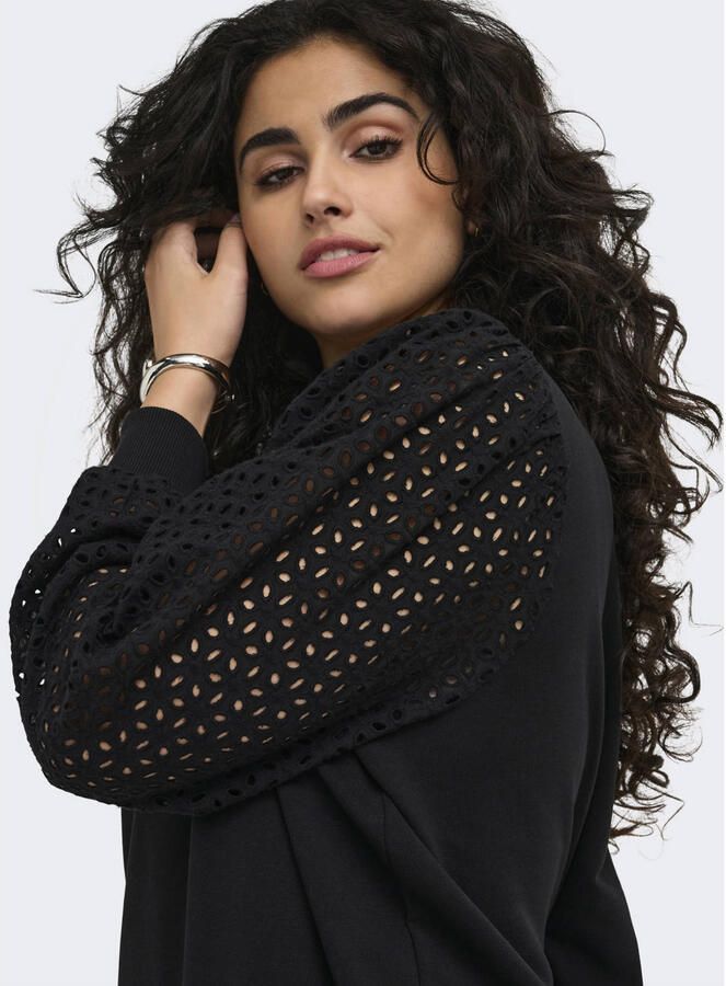 ONLY CARMAKOMA mini jurk Plus Size zwart - Foto 2