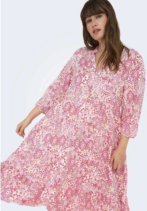 ONLY CARMAKOMA Tuniekjurk CARMILANA 3 4 DRESS WVN NOOS