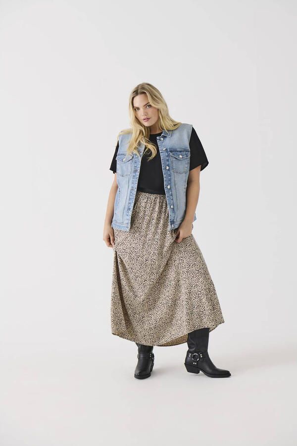 ONLY CARMAKOMA Maxirok CARVENEDIG LIFE LONG SKIRT NOOS