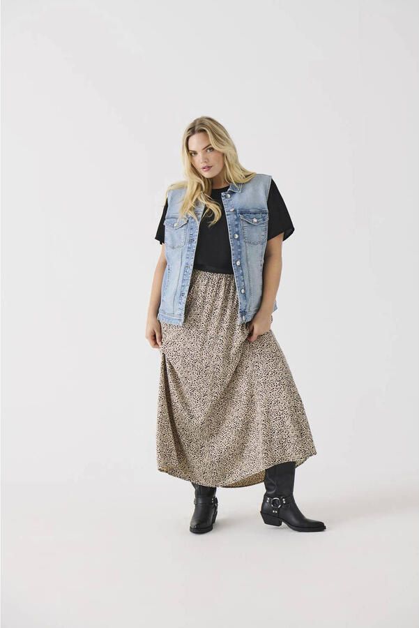 ONLY CARMAKOMA Maxirok CARVENEDIG LIFE LONG SKIRT NOOS - Foto 2