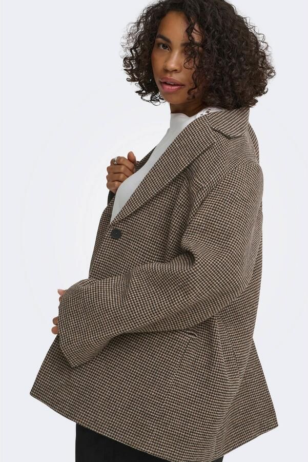 ONLY CARMAKOMA Plus Size blazer bruin - Foto 3