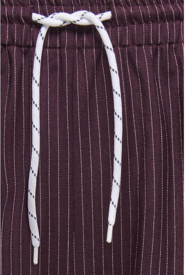 ONLY CARMAKOMA Plus Size broek donkerrood - Foto 2