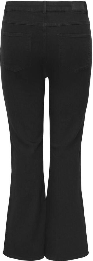 ONLY CARMAKOMA Plus Size flared jeans black denim