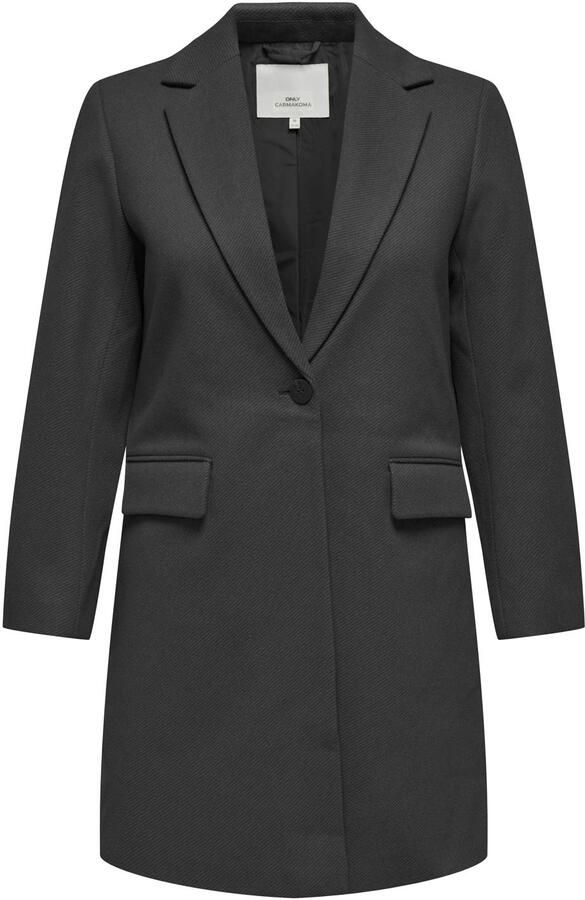 ONLY CARMAKOMA Plus Size manteljas grijs