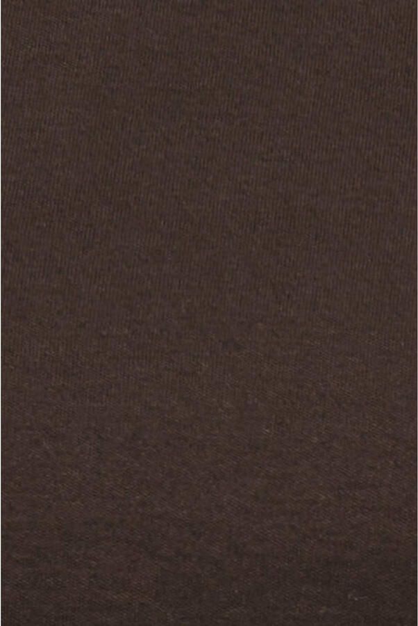 ONLY CARMAKOMA Plus Size rechtvallend T-shirt donkerbruin - Foto 2